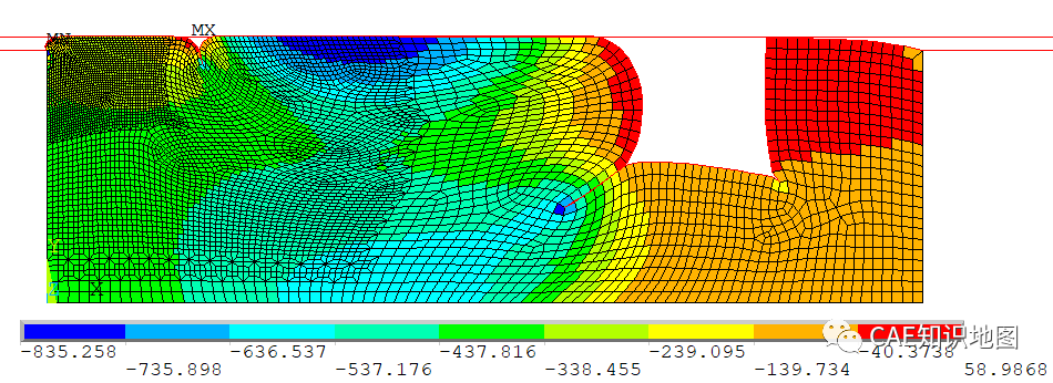 APDL Showcase2:超弹性密封圈网格加密分析的图3